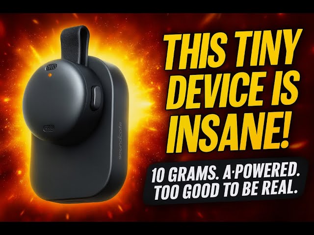 “THIS TINY 10g DEVICE JUST DESTROYED EVERY RECORDER! — Soundcore Work Review”#TechReview.#AITools