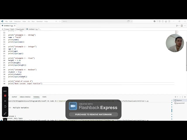 Python #4 Data Types