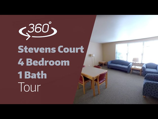 UW HFS | Stevens Court - 4 Bedroom, 1 Bath 360° Tour