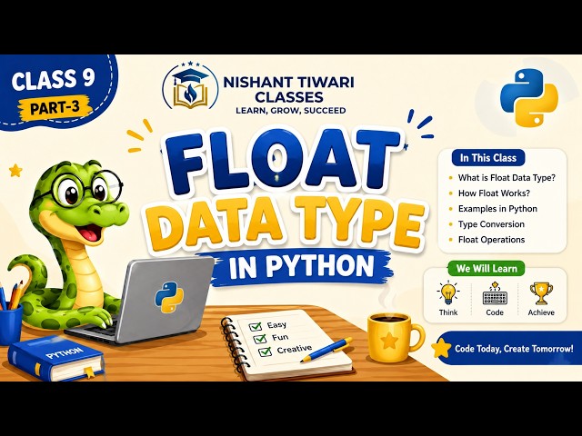Class 09 | DataTypes in Python | Python Tutorial for Beginners #ai #python #code #machine #learning