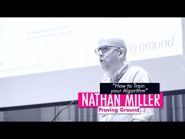 AEC Tech 2018 - How to Train your Algorithm