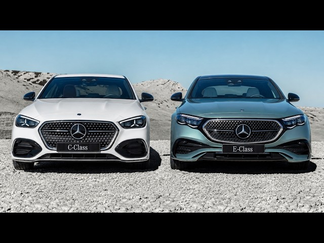 2027 Mercedes C-Class vs Mercedes E-Class 🔥 Design Comparison