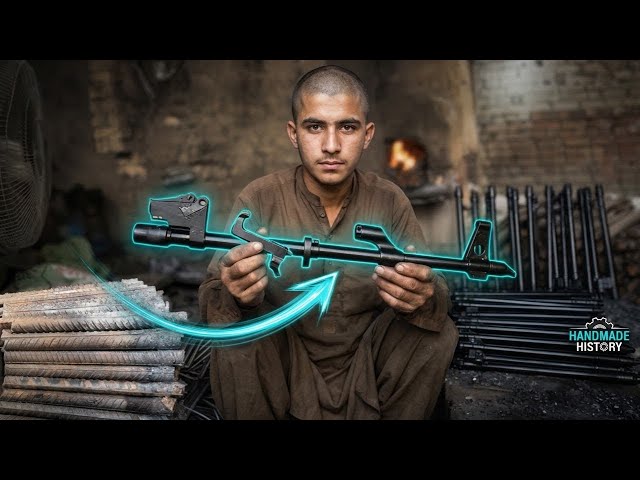 Air Gun Barrel Making from old Steel Rebars || Amazing Manufacturing process of Air Gun Barrels ||