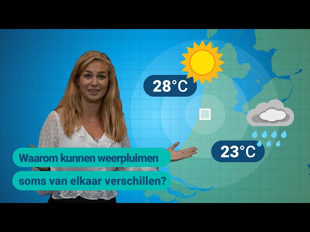 Waarom kunnen weerpluimen soms van elkaar verschillen? | Explainer