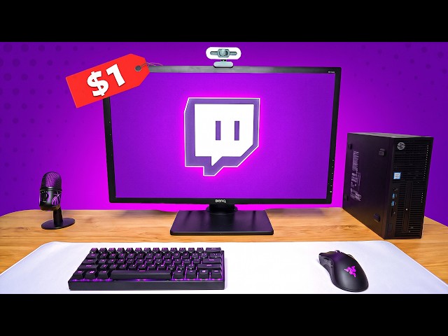 I Built a Streaming Setup for $1!