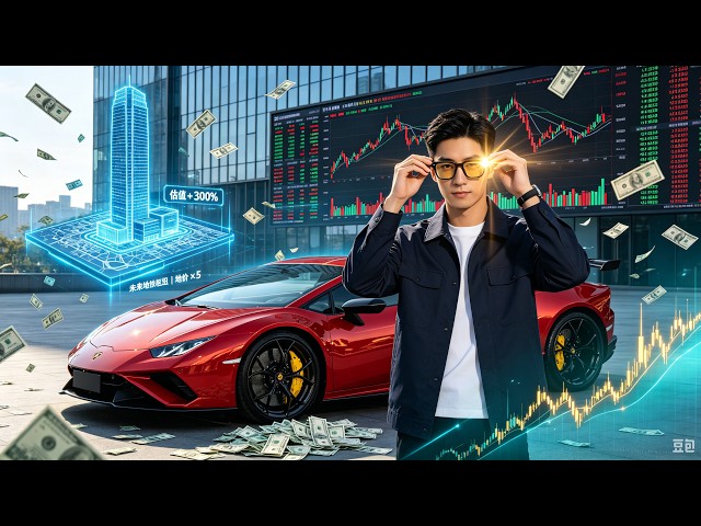 50k becomes 500k overnight. Prophetic sight guides his stockpiles, and he dominates investing.