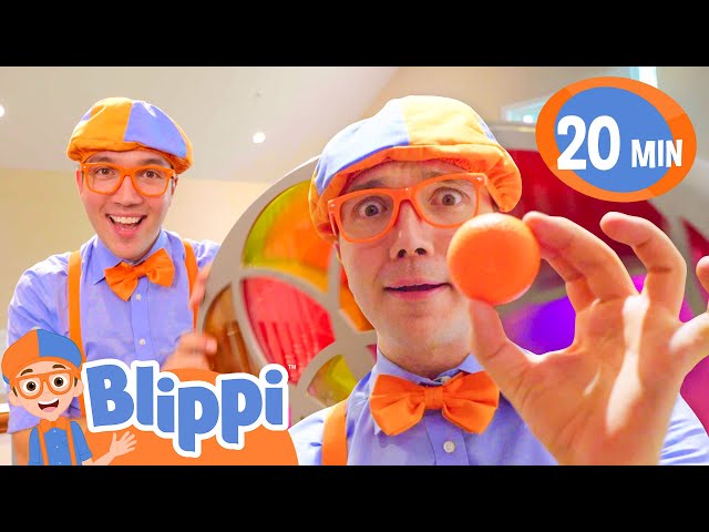 Exploring Colors Sing-A-Long🎨 | Blippi Songs 🎶| Educational Songs For Kids