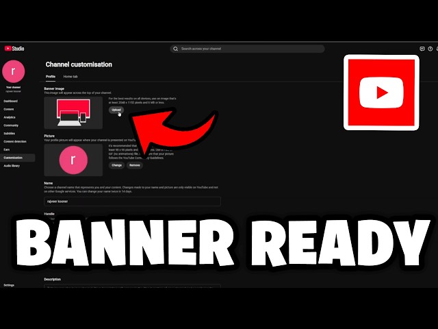 How To Create a YouTube Banner - Tutorial