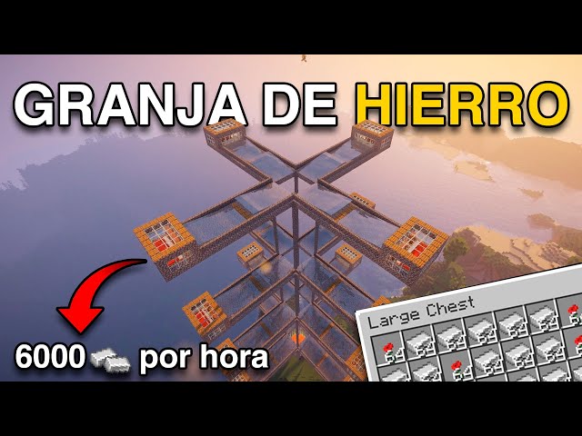 Modular Iron Farm for Minecraft Java 1.21+ | 6000/h