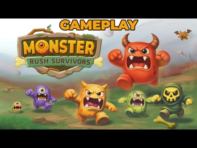 Monster Rush Survivors - Gameplay
