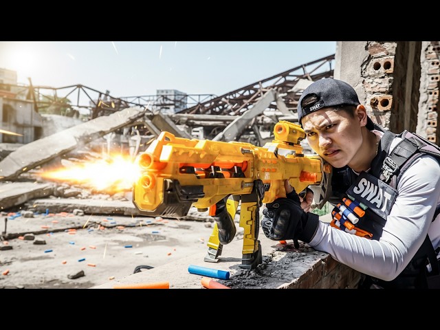 LTT Game Nerf Guns : Hero SEAL X Confronts Shadow Syndicate Crime With Advanced Nerf Guns