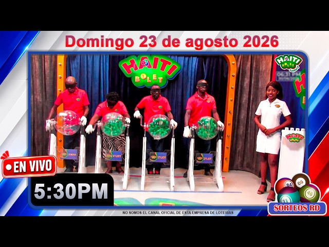 Haiti Lottery Live | Sunday, August 23, 2026--5:30 PM