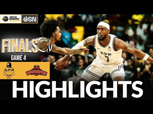 APR BBC VS PATRIOTS BBC HIGHLIGHTS | FINALS GAME 4 - RBL MEN'S PLAYOFFS