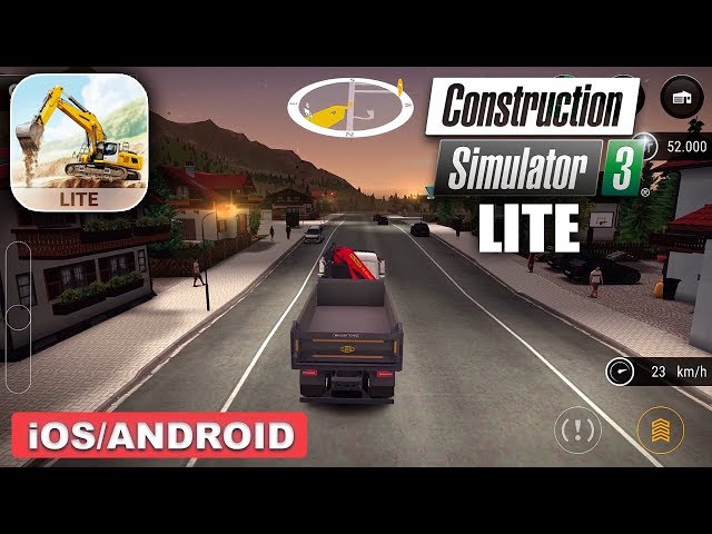 CONSTRUCTION SIMULATOR 3 LITE - Android / iOS Gameplay