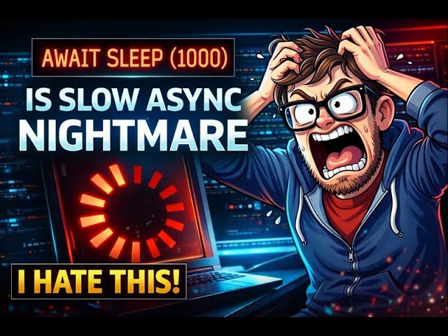 Why await sleep(1000) Feels Like a Nightmare for Every Developer!