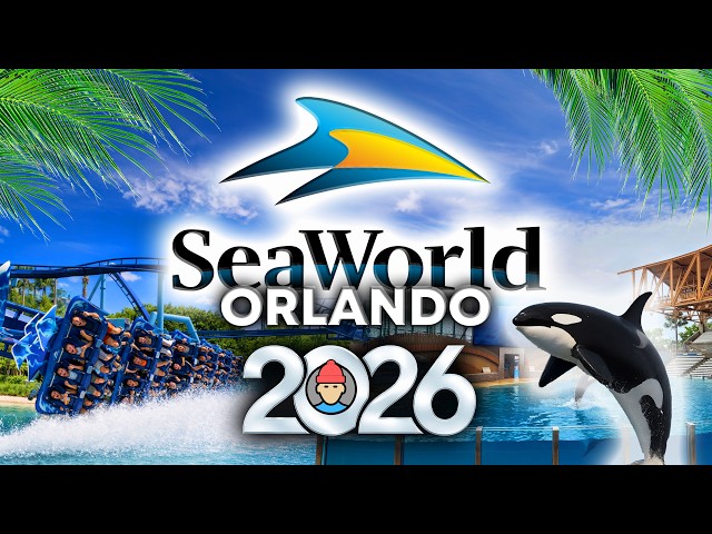 SeaWorld Orlando RIDES & ATTRACTIONS | 2026