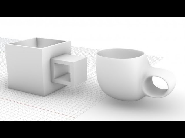 How to model a coffee mug with Gumball + Open Sub Division in Rhino 6