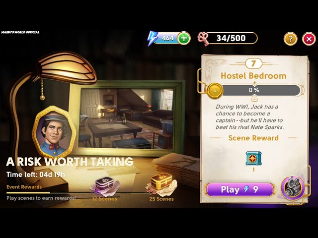 June's Journey Secrets 36 Scene 7 Hostel Bedroom Word Mode 4K ULTRA HD