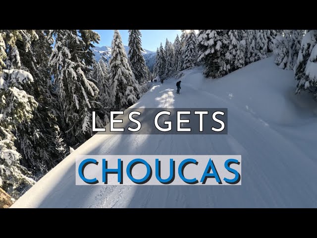Ski France : Les Gets - Upper Gentiane and full length Choucas (Blue) - Portes Du Soleil