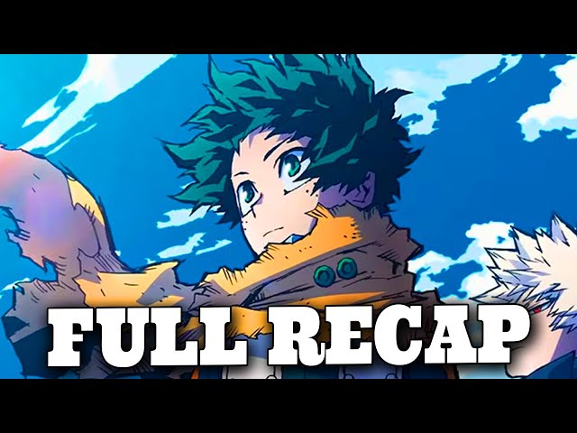 ALL OF MY HERO ACADEMIA IN 37 MINUTES