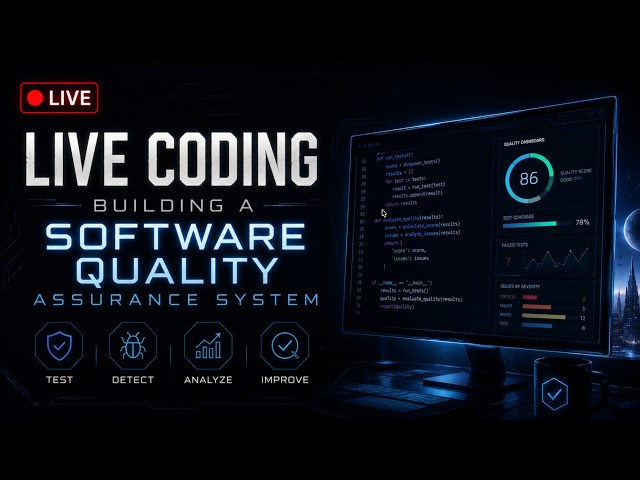 #8 🚀 Live Coding a Software Quality Assurance System from Scratch