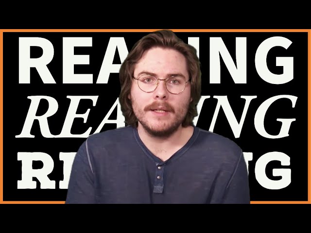 You used to love reading. What happened?