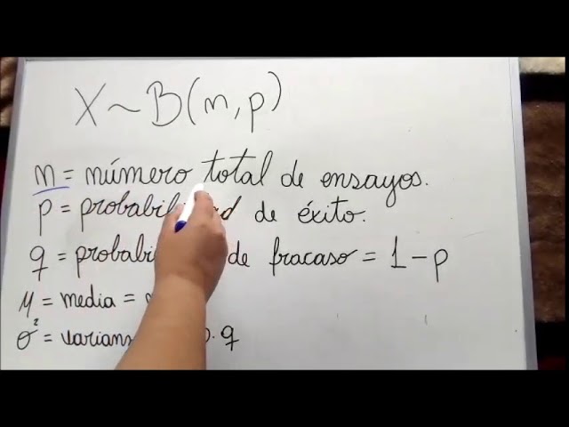 distribucion binomial (media)