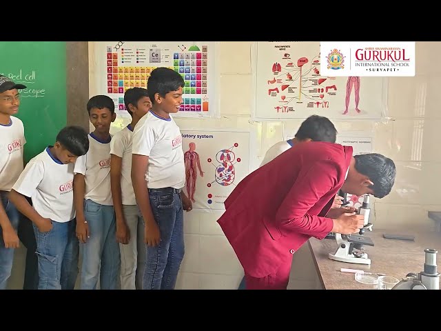 Biology Lab Practical 🧬🔬 | Hands-On Science Learning | Gurukul Suryapet