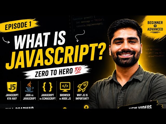 How JavaScript Runs in Browser? 🌐 V8, Web APIs & Event Loop Explained