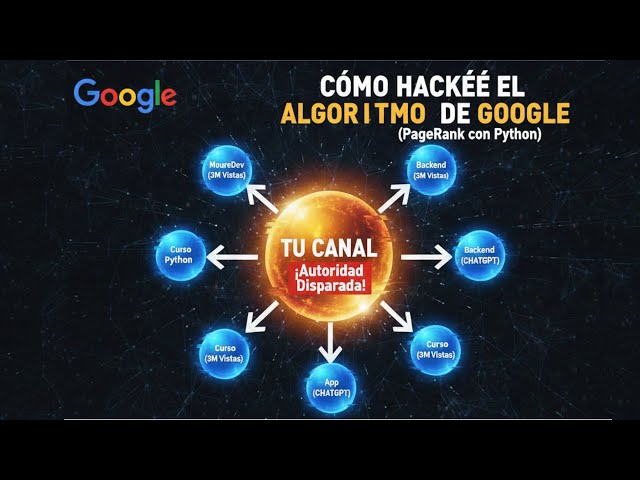 ¿Cómo decide Google quién es importante? (Algoritmo PageRank con Python)