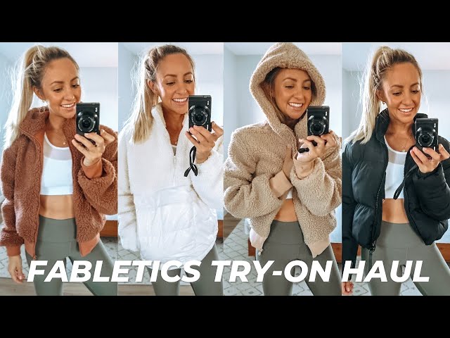 Fall Wardrobe Staples | Fabletics COLD-WEATHER Try-On Haul 2021