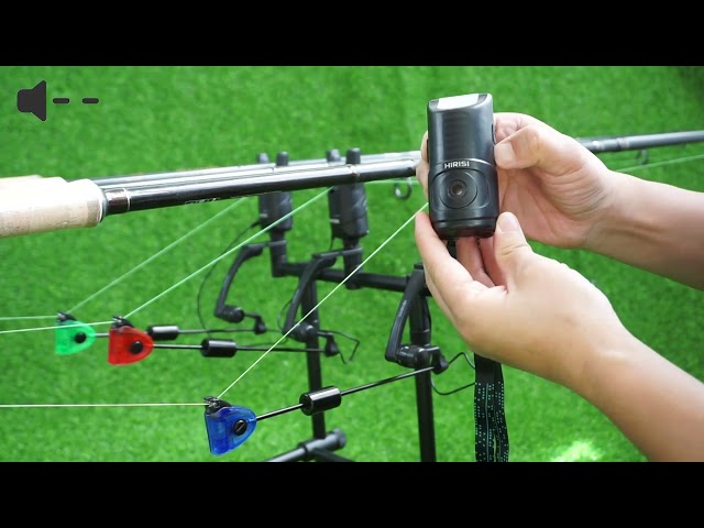 Hirisi Carp Fishing Alarm Set Wireless Fishing Bite Alarm Indicator Electronic Fish Bite Alert