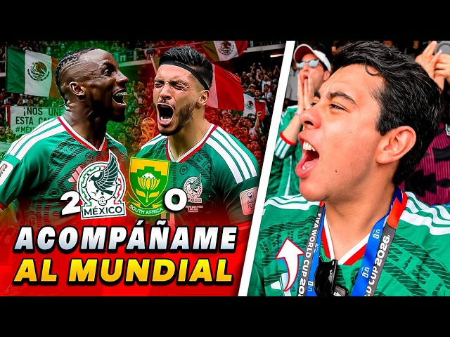 MEXICO VS SUDAFRICA - IVANSFULL (VLOG MUNDIALISTA)