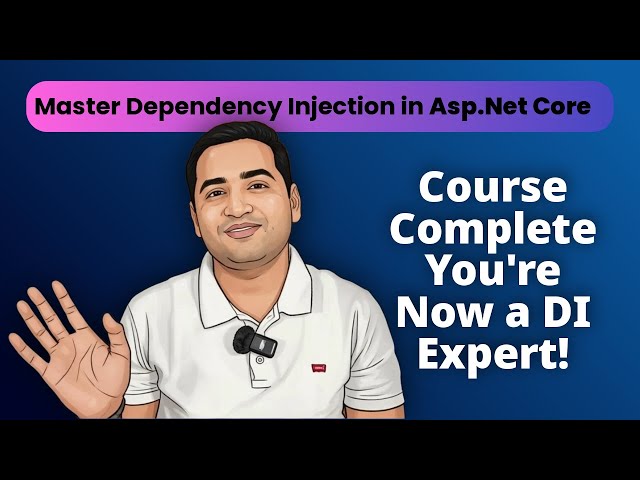 Course Complete: ASP.NET Core Dependency Injection Mastery Achieved! #48