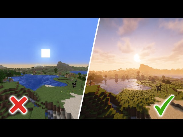 How to INSTALL SHADERS in MINECRAFT JAVA 2026 - ANY VERSION #minecraft #shaders #tutorial