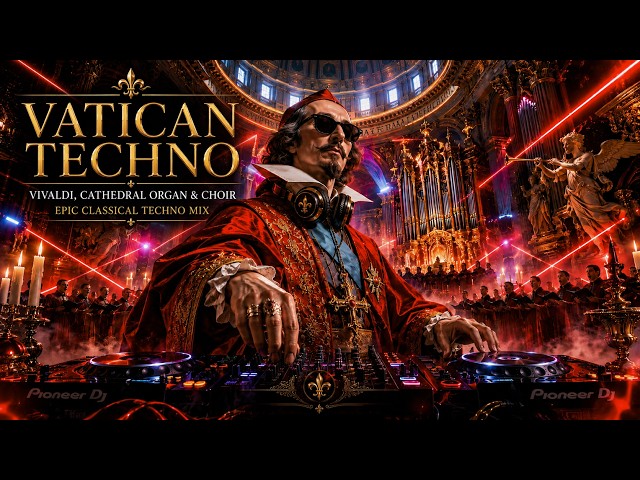 📀 Vatican Techno | Vivaldi, Cathedral Organ & Choir | Epic Classical Techno Mix