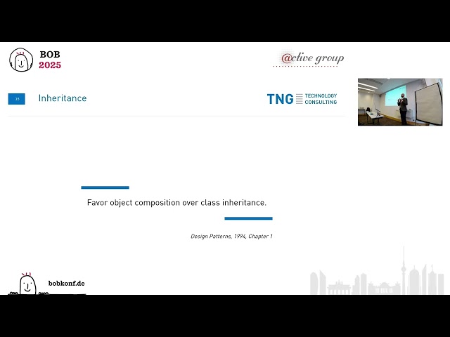 BOB 2025 Franz Thoma - OOP is dead, long live Object Orientation!