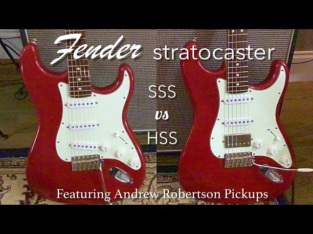 Fender Stratocaster Comparison: SSS vs HSS