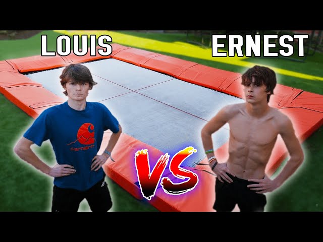 INSANE GAME OF FLIP ON THE WORLDS BEST TRAMPOLINE
