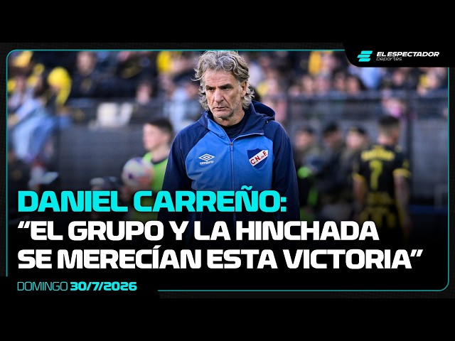 DANIEL CARREÑO PRESS CONFERENCE | PEÑAROL 0-1 NACIONAL | 8/30/2026