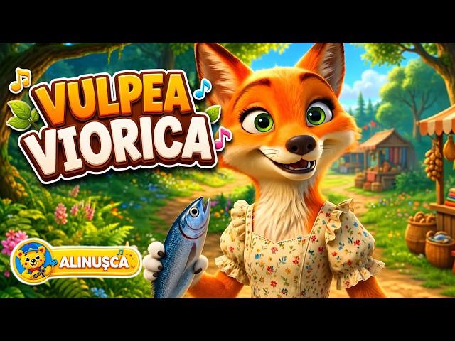 Vulpea Viorica | Cântec pentru copii cu animale 🦊