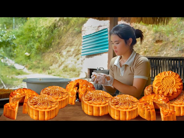 How to Making Delicious Mooncakes with Various Fillings | Traditional Cakes Recipe | Thuy Daily Life