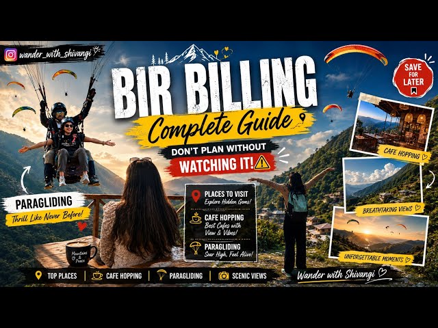 Bir Billing Complete Guide 🪂 | Paragliding, Hidden Places & Best Cafés | Don’t Plan Without Watching