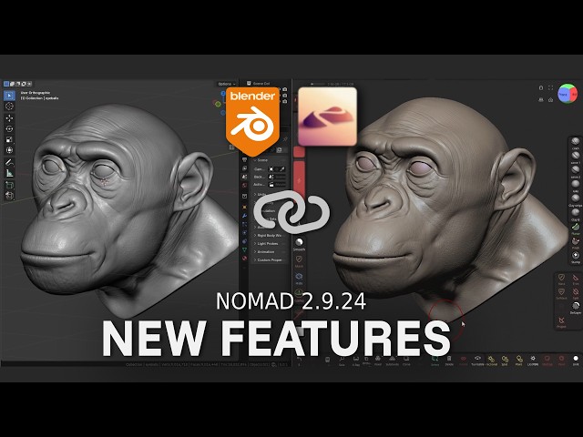 Nomad Sculpt  Update - New Awesome Features