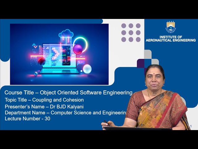 Coupling and Cohesion by Dr. B J D Kalyani