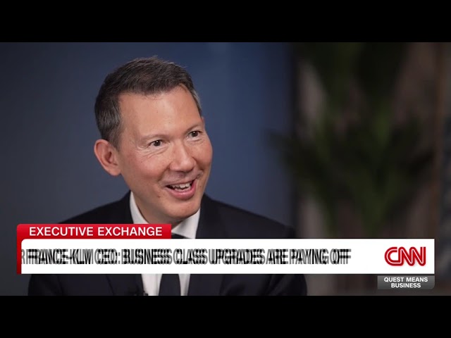 Air France-KLM CEO Ben Smith on a more luxurious business class