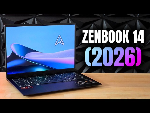 Asus Zenbook 14 (2026) REVIEW - The Little 14" Laptop THAT COULD.