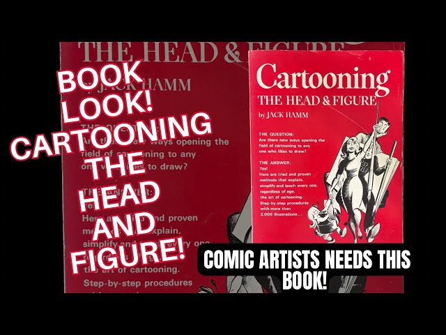 Master Cartooning FAST! 🖌️ Jack Hamm's 'Cartooning the Head and Figure' Review
