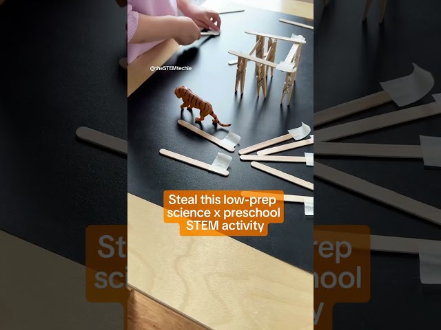 Making science x preschool STEM Learning FUN & FREE