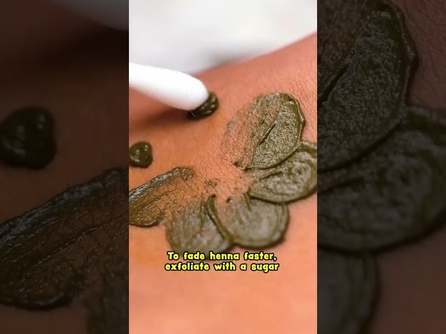 Cool Henna Tattoo Idea #shorts